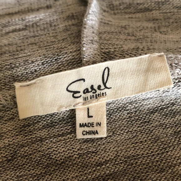 Oversized Zip Up Summer Tiger Hoodie Top - Picture 5 of 6